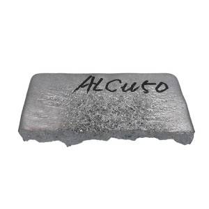 Aluminiomu Ejò titunto si alloy AlCu50