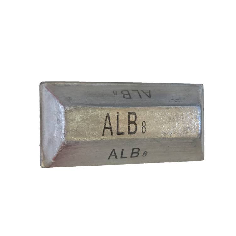 អាលុយមីញ៉ូ boron alloy មេ AlB8