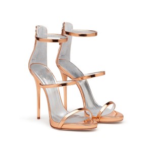 factory low price Jelly Flat Shoes -
 Multi-colors custom logo plus size women sexy high heels luxury design summer sandals women – Xinzi Rain
