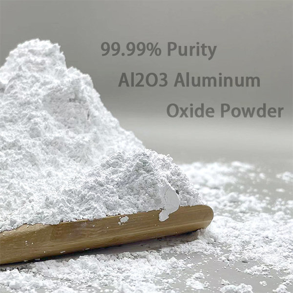 99,99% tīrības Al2O3 alumīnija oksīda pulveris