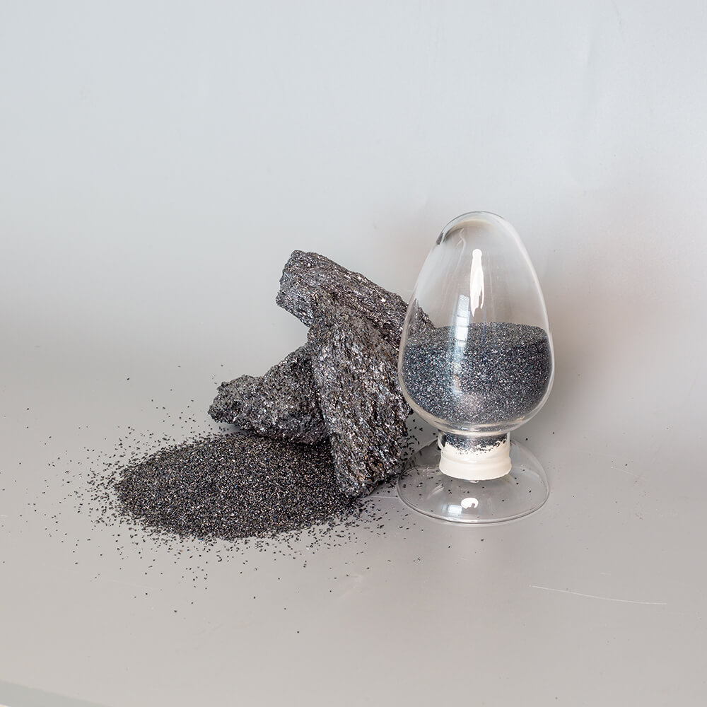 Черный порошок карбида кремния 98% Sic Черный карбид кремния