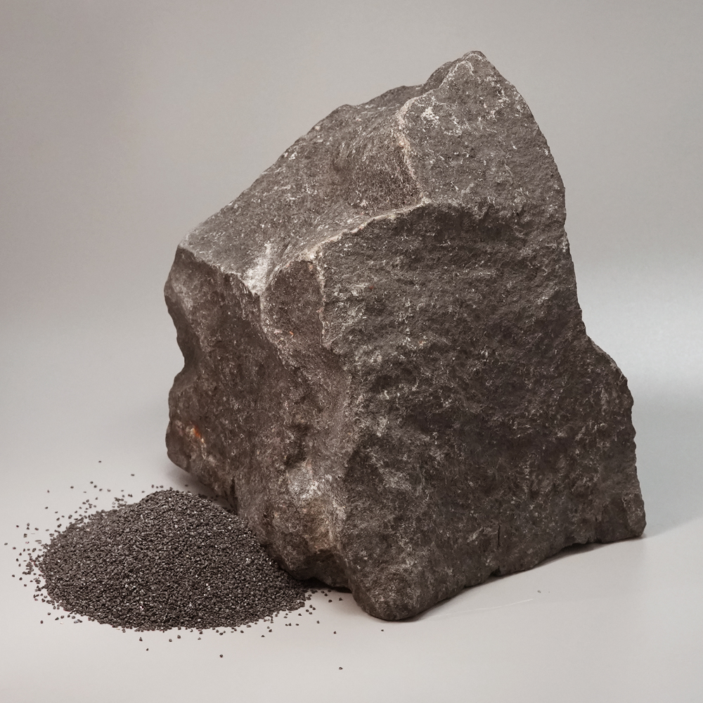 茶色の溶融酸化アルミニウムグリット