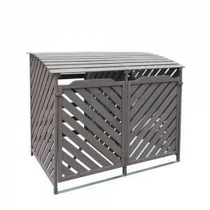 Factory source Gazebo 1.5m X 1.5m - Wooden Double Garbage Box With Large Space – GHS