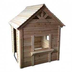 Wooden Playhouse Outdoor Cubby for Children