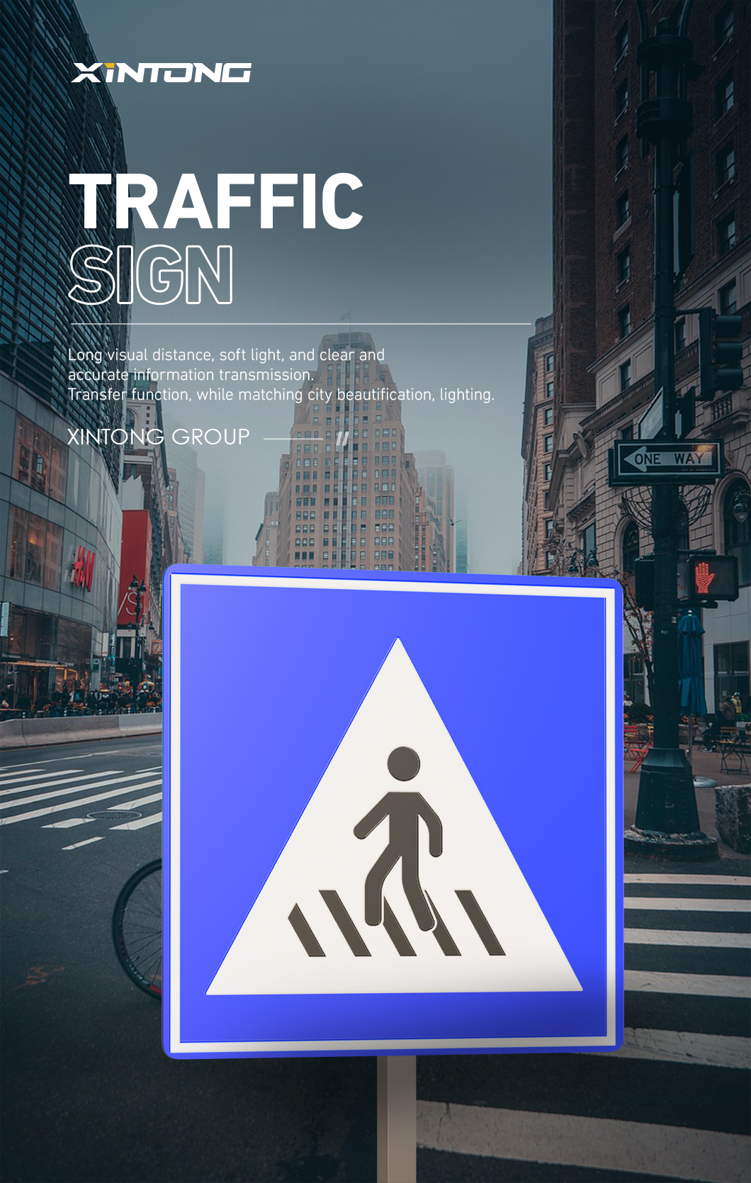 1. Detalji prometnih znakova na ulici