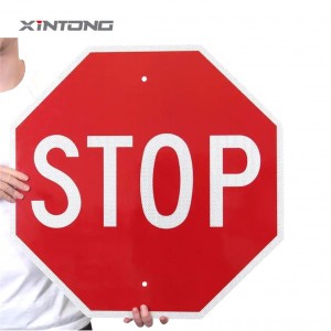 XINTONG Портативный предупреждающий знак о дорожном движении в городе