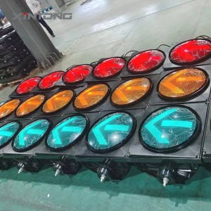 Dizajni tërheqës Drita e sinjalit të trafikut me çmim të ulët