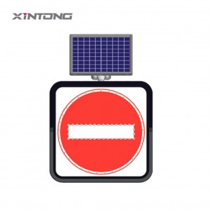 Znak zabrane ulaska na solarni pogon