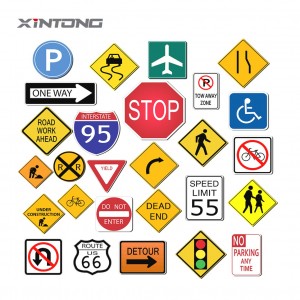 XINTONG satiksmes brīdinājuma ceļa zīme
