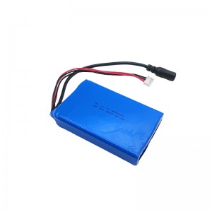 11.1V Litio polimerozko bateria paketeak, 706090 5000mAh oxigeno-sorgailuaren bateria
