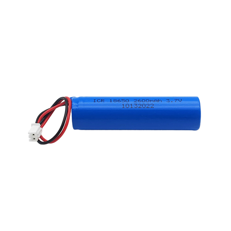 Cylindryczna bateria litowa 3,7 V, 18650 2600 mAh, bateria golarki