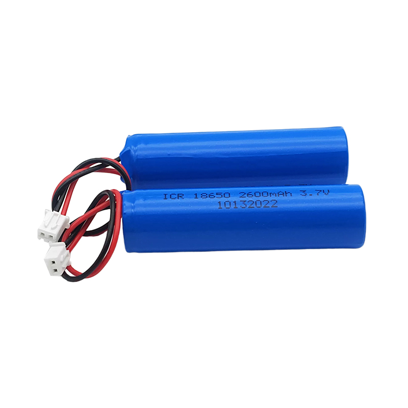 3.7V litiozko bateria zilindrikoa, 18650 2600mAh, bizarra-bateria