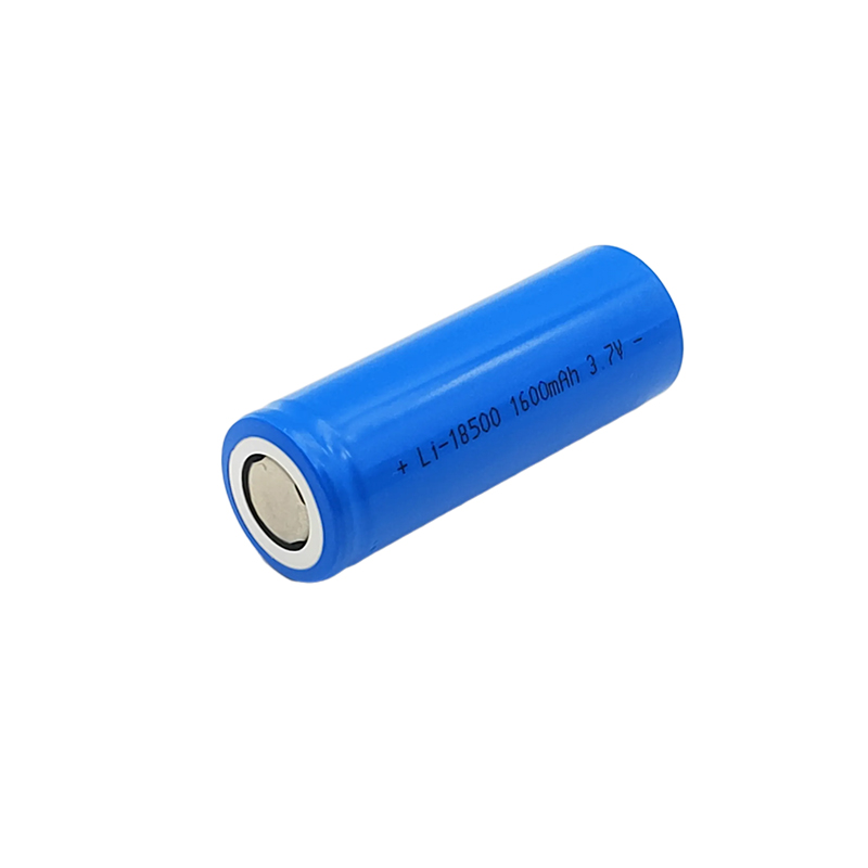 3.7V Cylindrical Lithium Batterie, 18500 1600mAh 3.7V Aforitra herinaratra moka swatter bateria