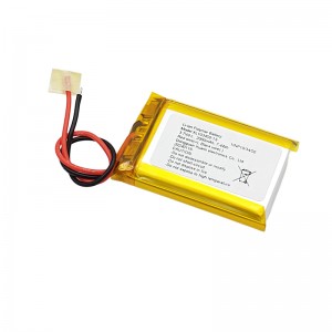Wholesale 3.7V lithium polymer battery packs,103450 2000mAh