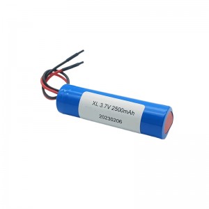 3,7 V hengeres lítium akkumulátor, 18650 2500 mAh 3,7 V mikrofon lítium akkumulátor