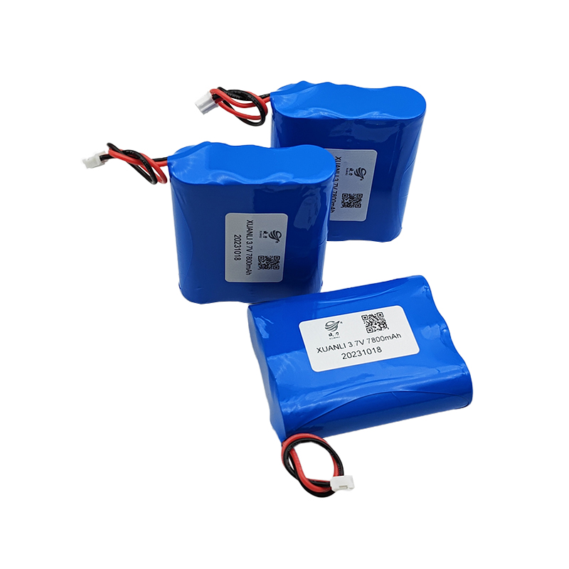 Baterai lithium silinder 3.7V, akumulator 18650 7800mAh 3.7V