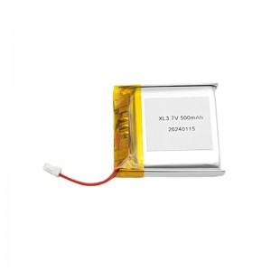 Аптовая літый-палімерная батарэя 3,7 В, квадратная літыевая батарэя 603030 3,7 В 1000 мАг