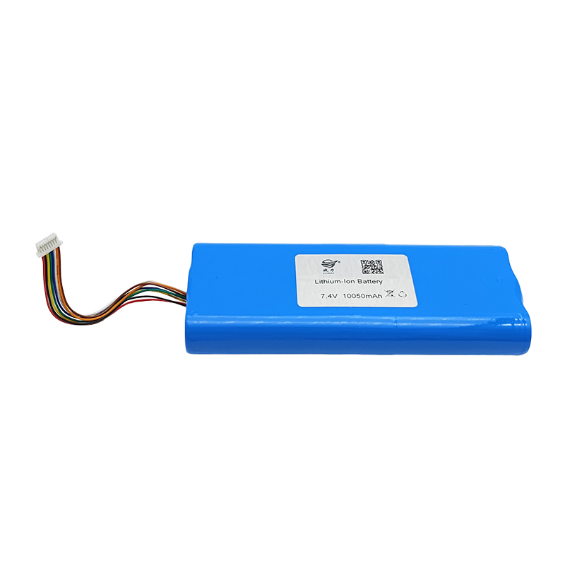 Baterai lithium impor 7.4V, akumulator 18650 10050mAh 7.4V
