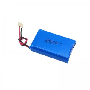 7.4V lithium polymer battery ,603450 1200mAh Fiber Optic Tester Battery