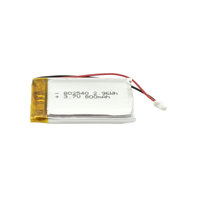 Baterai polimer Lithium 802540 800mAh 3.7V, untuk lampu meja lampu malam