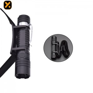 ຂາຍຮ້ອນ Rechargeable Torch Custom Laser Logo Aluminum LED Flashlight Mini Pocket Led Torch ສໍາລັບການຍ່າງປ່າ camping