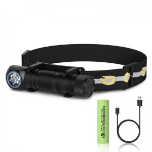 New Design LED Headlamp XML2 SST40 2000lm Rechargeable Magnetic Charging Battery 18650 Emergency light Torch flashlight