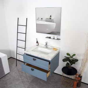 HangZhou Waterproof cabinet , Led Mirror Bathroom Vanities