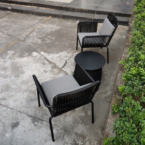 Zestaw Patio Bistro Aluminiowy Stół Patio i Krzesła Zestaw Stół Na Zewnątrz