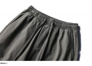 Μόδα παντελόνι με τρισδιάστατη τρισδιάστατη φαρδιά φόρμα πολλαπλών τσέπης για άνδρες
