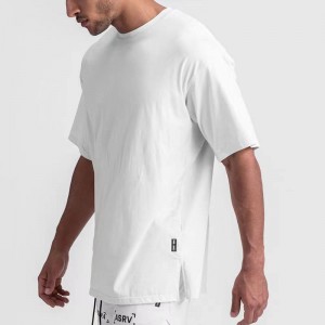 אאוטלט מפעל של חולצת טריקו קצרת שרוולים רפויה לגברים