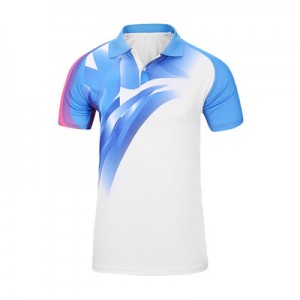 T-shirt à revers T-shirt sportiva multicolore Produttore di camicie POLO