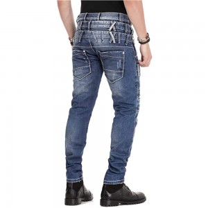2021 Жаңа ерлер джинсы белдіктері жоғары сапалы ерлер джинсы шалбарлары дизайнымен ерекшеленеді