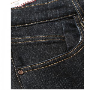 2022 New Men's Slim Ripped Jeans Precio de fábrica Tela suave