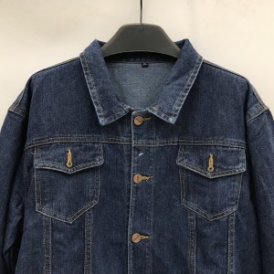 Fabrică personalizată cu ridicata cea mai recentă jachetă casual din blugi pentru bărbați