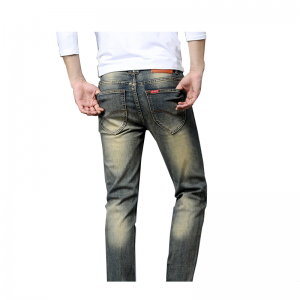 Men's straight-leg jeans high-quality itsva varume vakasununguka jeans