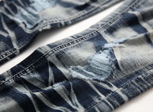 Nauji pavasario vyriški skalbti džinsai fabrike tiesioginė didmeninė kaina