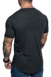 Camiseta casual ajustada para hombre Camiseta de manga corta para hombre de alta calidad