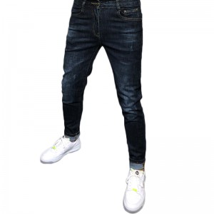 Venda direta da fábrica confortável de usar e fácil de combinar jeans azul masculino