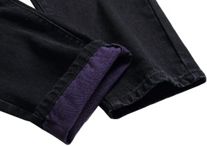 ерлер джинсы Эластикалық матадан жасалған джинсы шалбар жоғары сапалы сәнді жыртылған джинсы ерлер