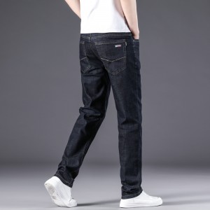 Мушке фармерке равне лабаве мушке панталоне, повремене растезљиве дуге панталоне од џинса