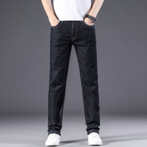 Мушке фармерке равне лабаве мушке панталоне, повремене растезљиве дуге панталоне од џинса