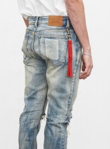 Mænds jeans Custom Ripped Casual Denim Jeans Ødelagt Skinny China Factory Jeans Mænd