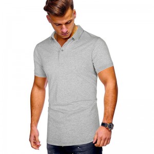 Мъжки тениски с голям размер Ежедневни поло тениски Лятна мъжка тениска с къс ръкав Облекло по поръчка Поло тениски