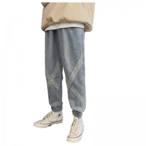 New popular individuality hlephileng stitching mebala e rekere thekeng jeans banna wholesale tloaelo