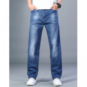 Professional China High Quality Custom  Straight Stretch Denim Overalls Jeans for Men