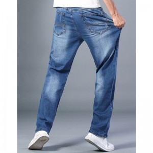 Tšoene Hlatsoa Embroidered Back Pocket Plus Size Jeans Men