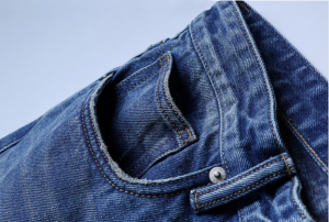 Jeans slim strappati taglie forti, lavati per l'affari di alta qualità