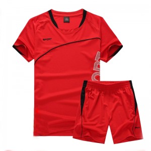 Summer Comfortable Sport Shirt with Short Sleeves Plus Size ເສື້ອຍືດຜູ້ຊາຍ