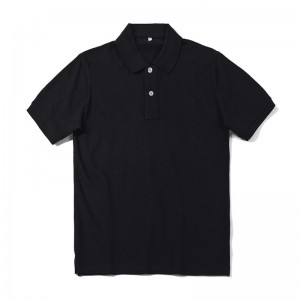 Högkvalitativ skjorta Kläder Kortärmad Polo T-shirt Custom Print Broderade Herrar