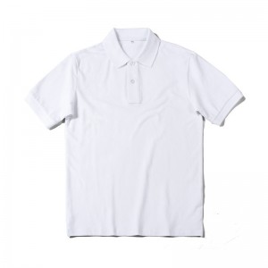 Manyan Tufafin Rigar Gajerun Hannun Polo T Shirt Custom Printed Maza Masu Ƙarfi
